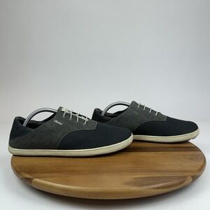 Mens Olukai Nohea Moku Lace Mesh Gray‎ Comfort Shoes Sneakers Size 10 M GUC